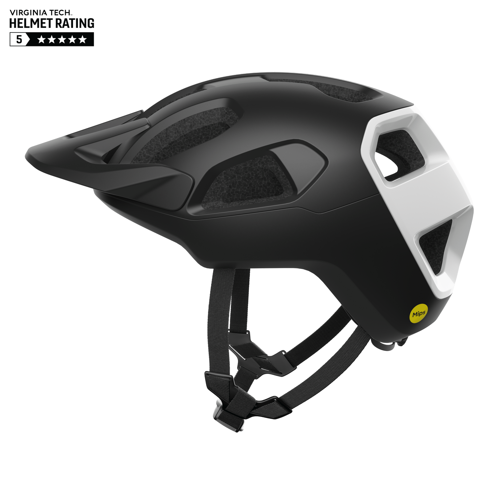 POC Cularis MIPS Helmet Uranium Black Matt / Hydrogen White