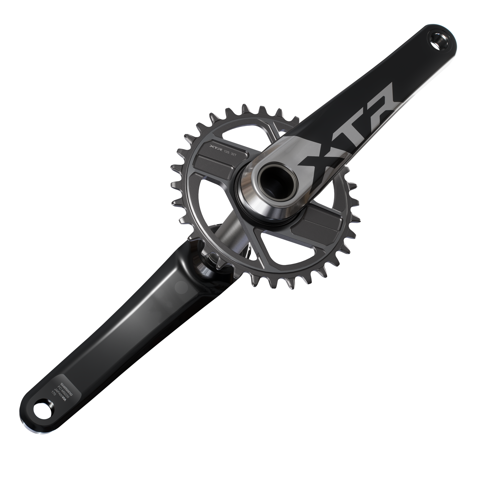 Shimano FC-M9220-1 Front Crankset XTR 165mm w/o Chainring 55mm Chain Line