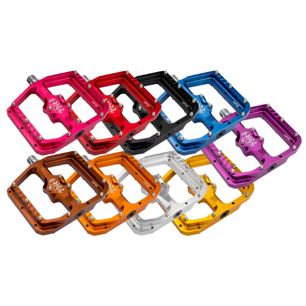 Burgtec Penthouse Flat MK5 B-Rage Edition Pedals – Top Gear Cycles