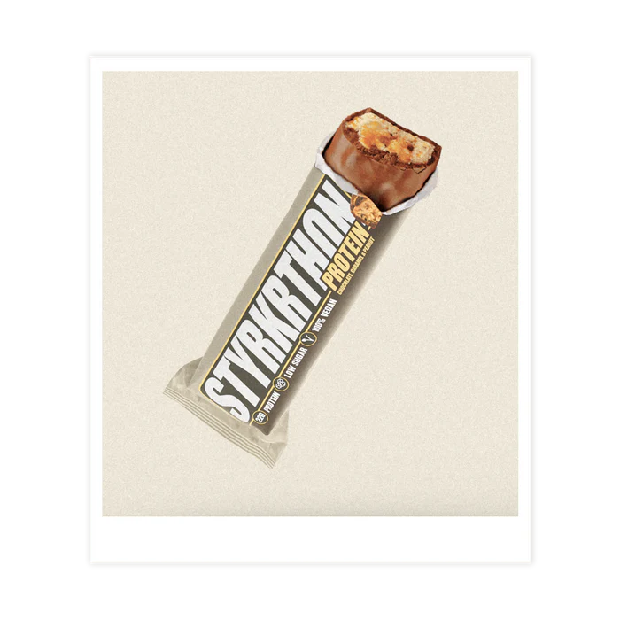 Styrkr Protein BarStyrkrthon Caramel, Peanuts & Chocolate