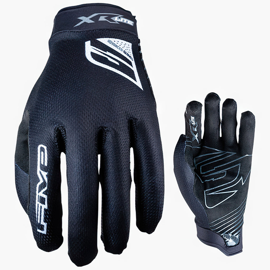 FIVE XR-Lite MTB Gloves - Black White