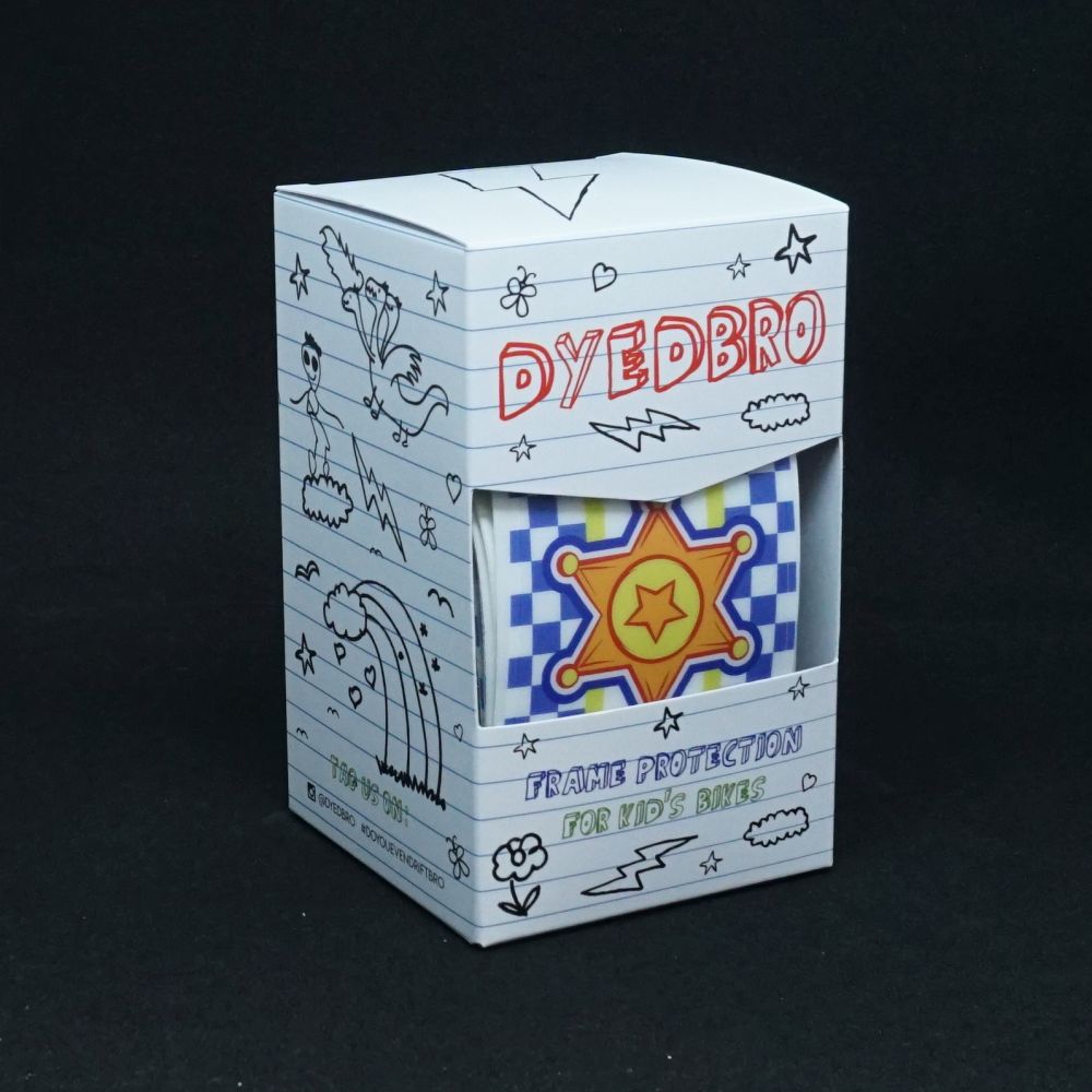 DYEDBRO - KIDS FRAME PROTECTION - POLICE PATTERN