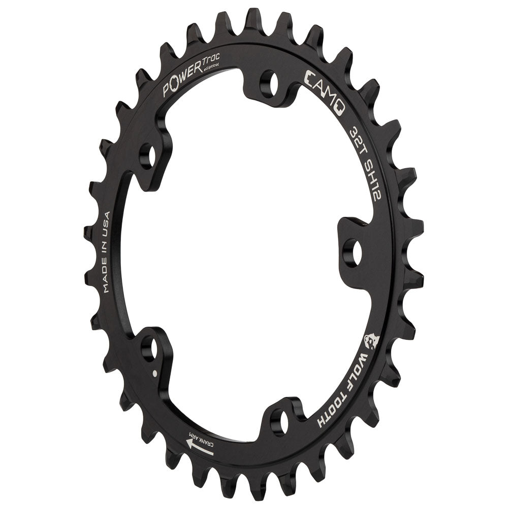 CAMO OVAL DROP-STOP CHAINRING - SHMANO HG+