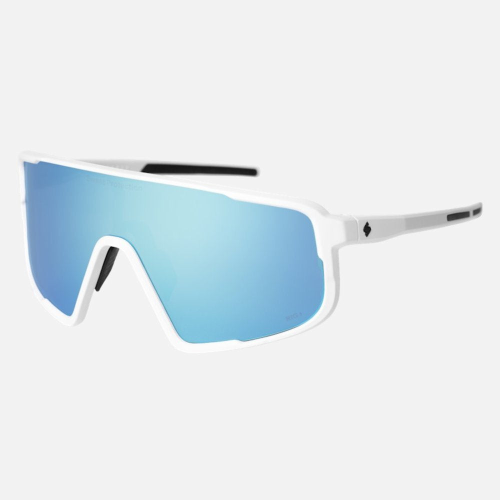 MEMENTO RIG REFLECT SUNGLASSES - RIG AQUAMARINE / SATIN WHITE