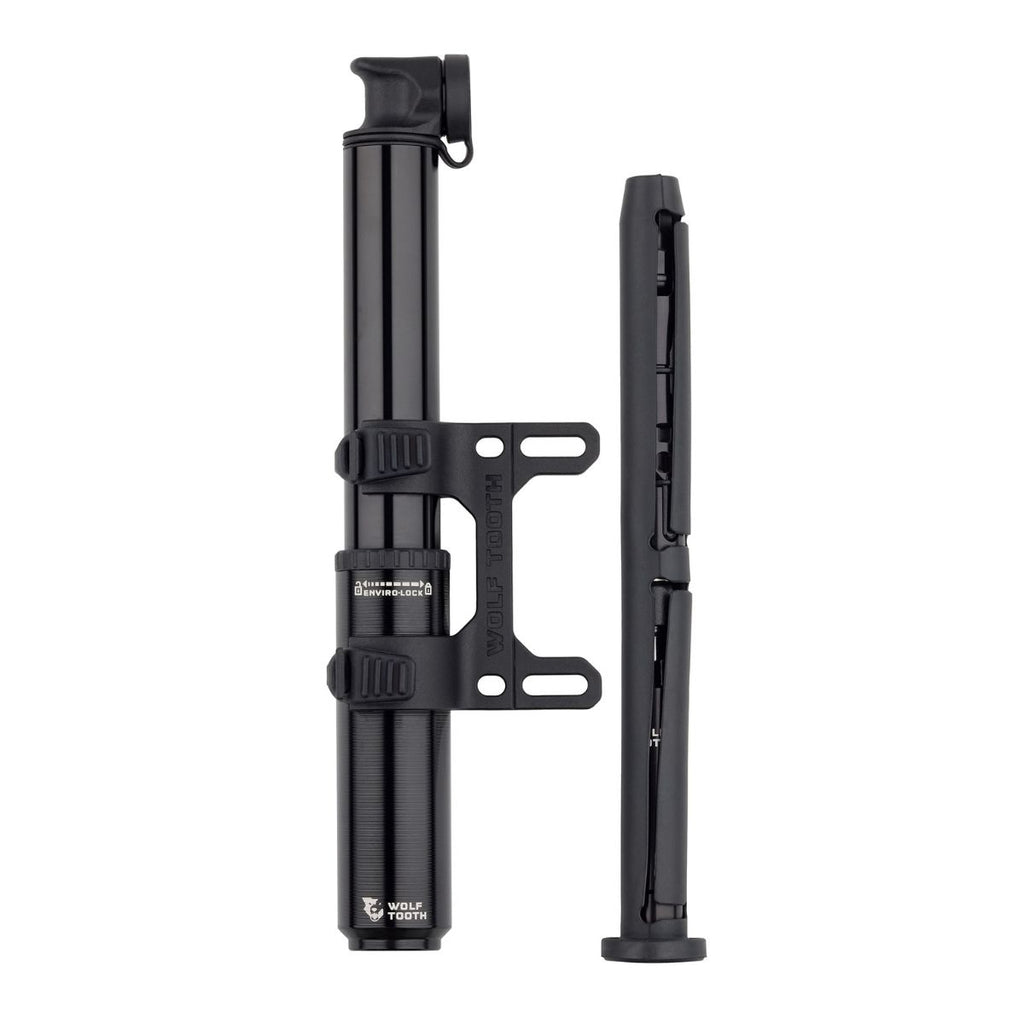 WOLF TOOTH ENCASE PUMP - 85CC WITH HEX BIT WRENCH MULTI-TOOL & CHAIN + TYRE PLUG TOOL