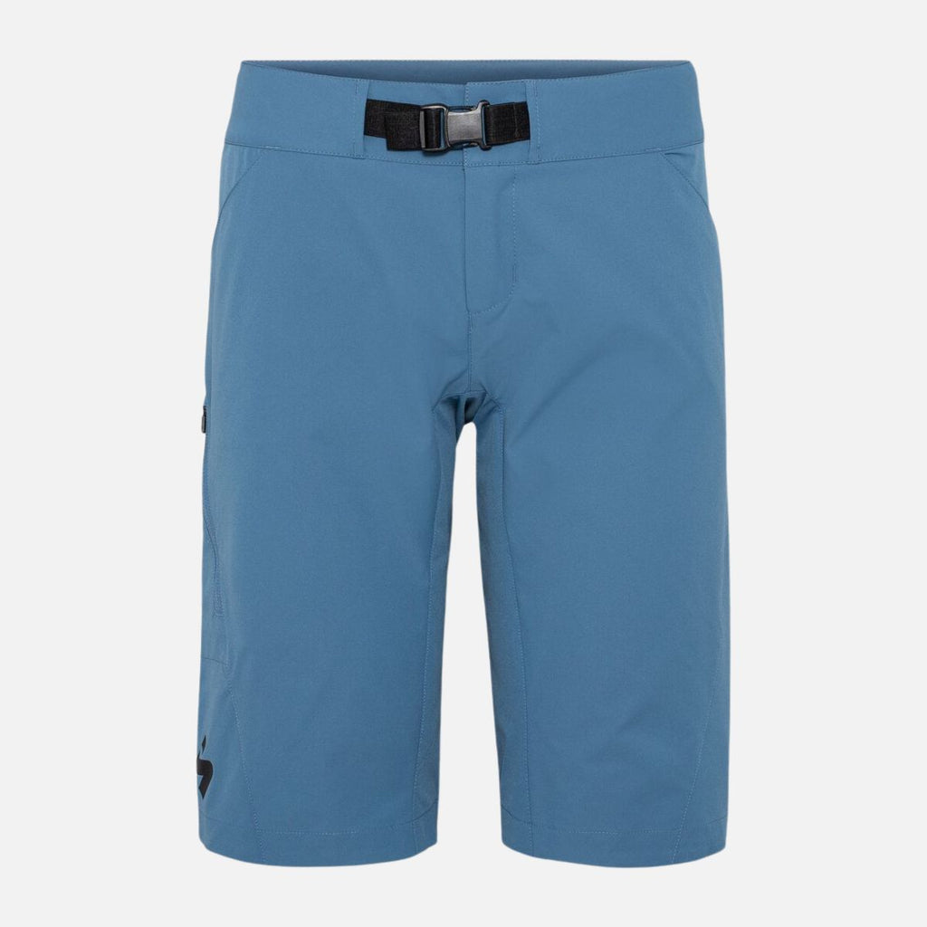 HUNTER SLASHED SHORTS - WOMEN'S - FLARE BLUE