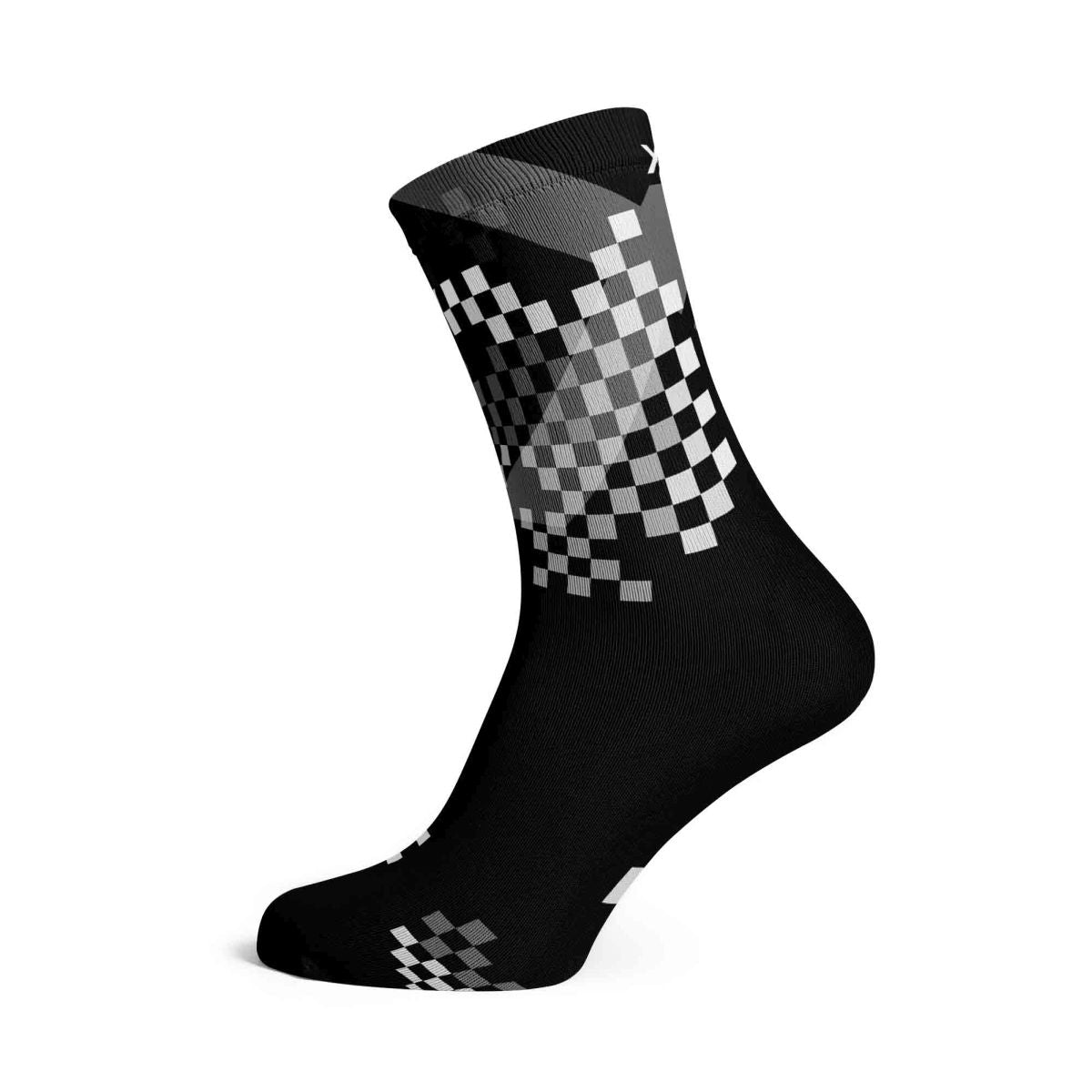 SOX FOOTWEAR - X BLACK CREW SOCKS