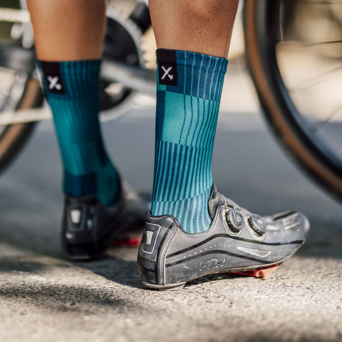 SOX FOOTWEAR - SLIGHT FOREST CREW SOCKS
