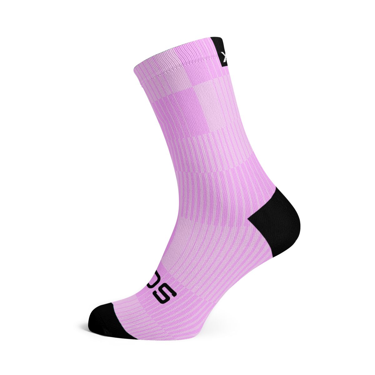 SOX FOOTWEAR - SLIGHT PINK CREW SOCKS