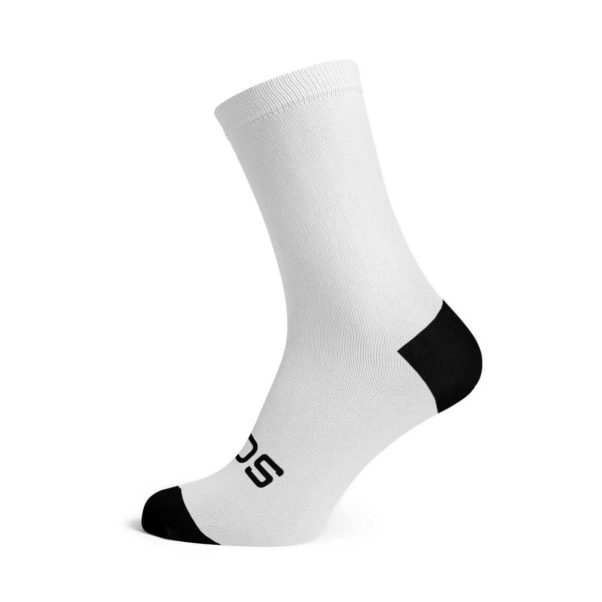 SOX FOOTWEAR - SOLID WHITE CREW SOCKS