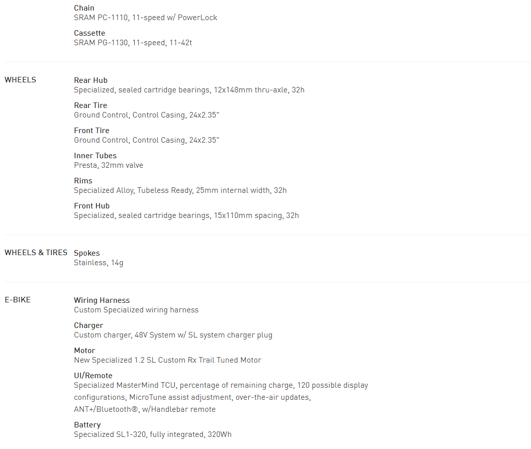 2023 Specialized Turbo Levo SL Kids 24"