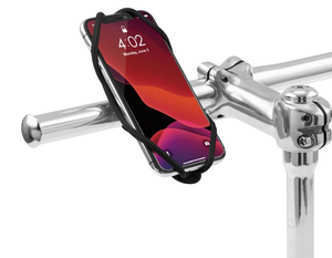Bike Tie 4 Smartphone Holder H/Bar Mount Black