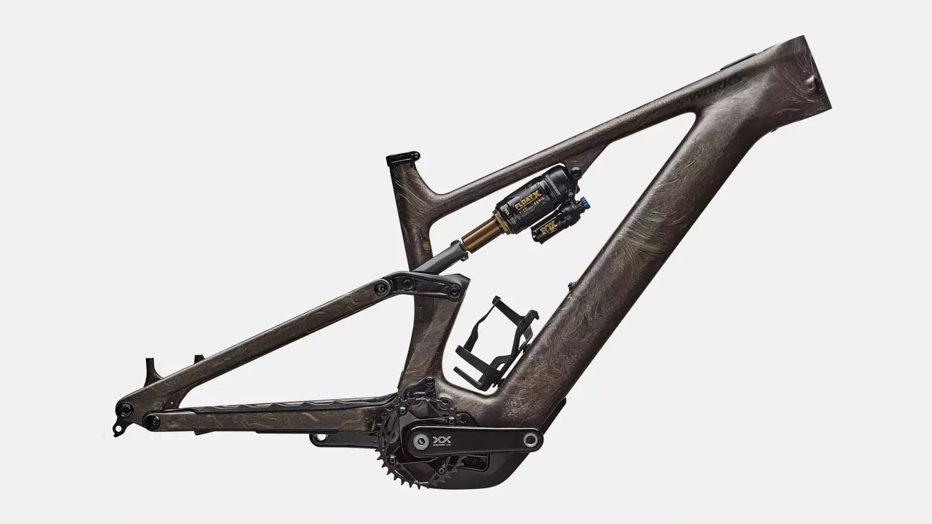2026 S-Works Levo Frameset G4 Satin Taupe / Gunmetal Strata / Metallic Obsidian