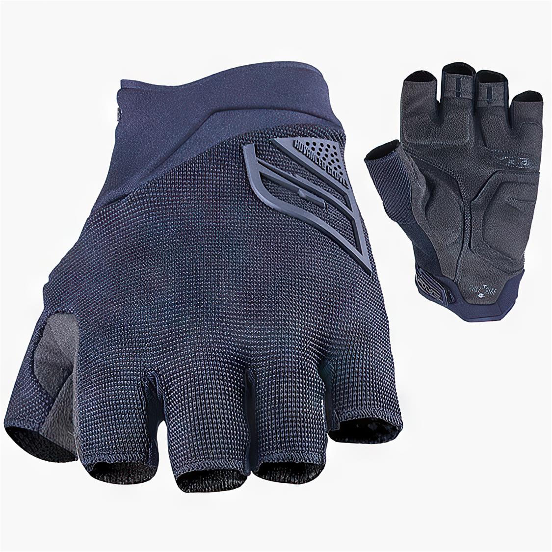 FIVE RC Trail Gel Shorty Gloves - Black