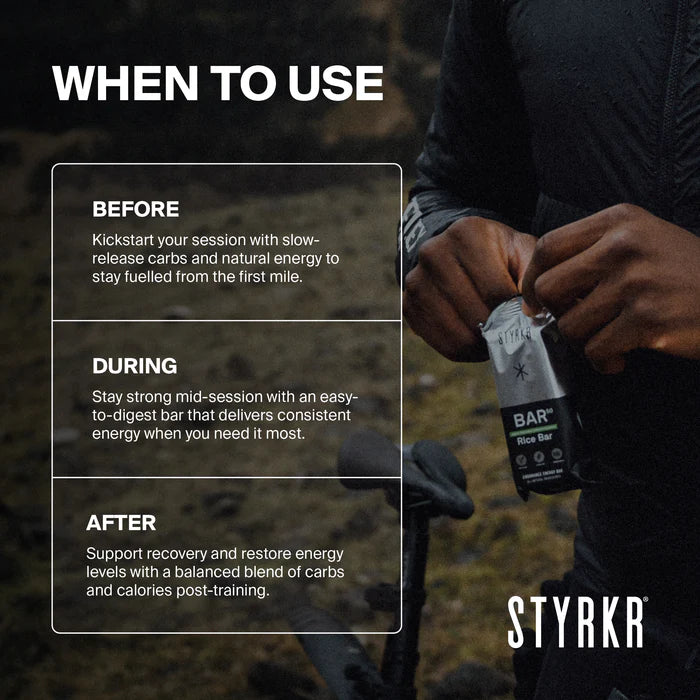 Styrkr Energy Bar BAR50 Apple, Cinnamon, Caramel & Sultana