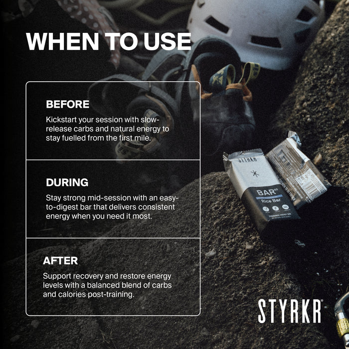 Styrkr Energy Bar BAR50 Date, Almond & Sea Salt