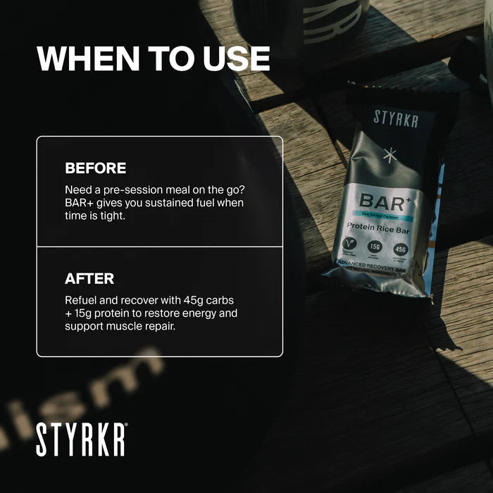Styrkr Recovery Bar BAR+ Sea Salted Caramel