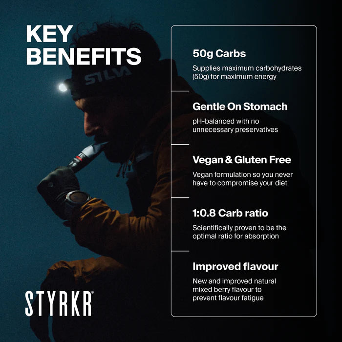 Styrkr Gel GEL50 Mixed Berry Dual-Carb
