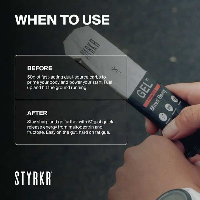 Styrkr Gel GEL50 Mixed Berry Dual-Carb