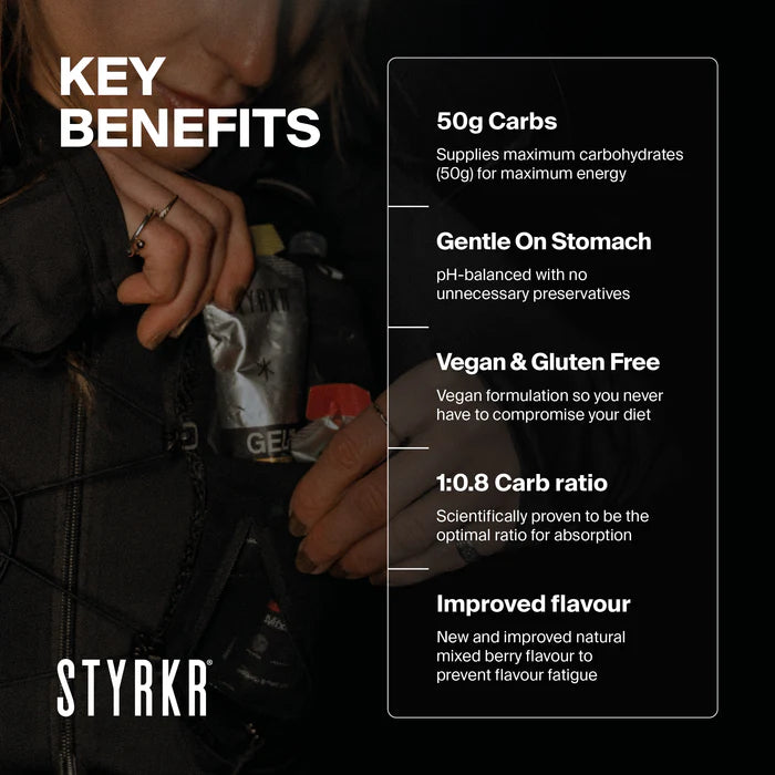 Styrkr Gel GEL50 Citrus Fruits Dual-Carb