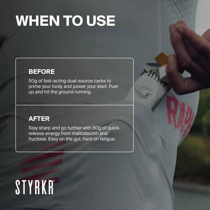 Styrkr Gel GEL50 Citrus Fruits Dual-Carb