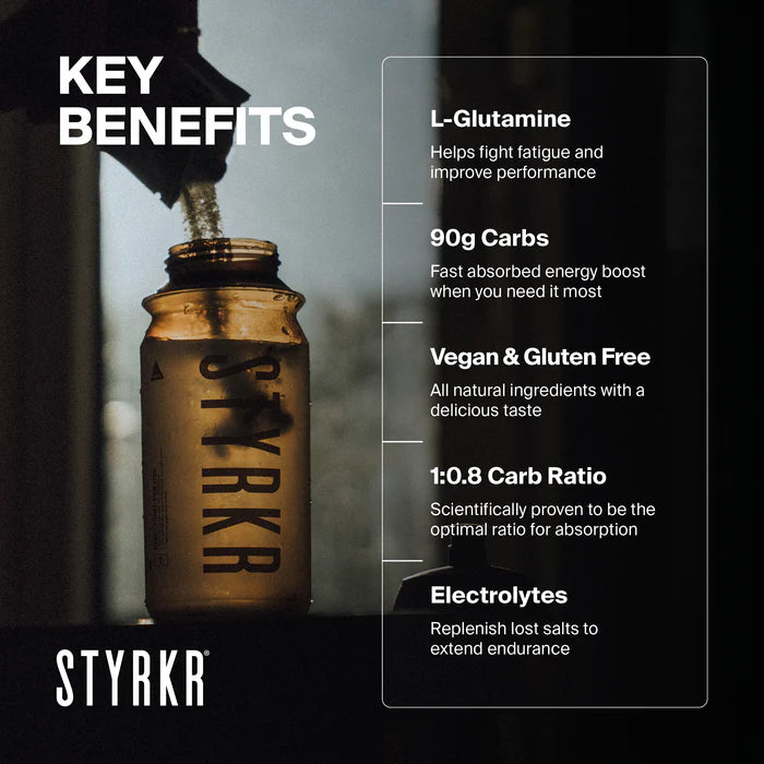 Styrkr Energy Drink Mix MIX90 Dual-Carb