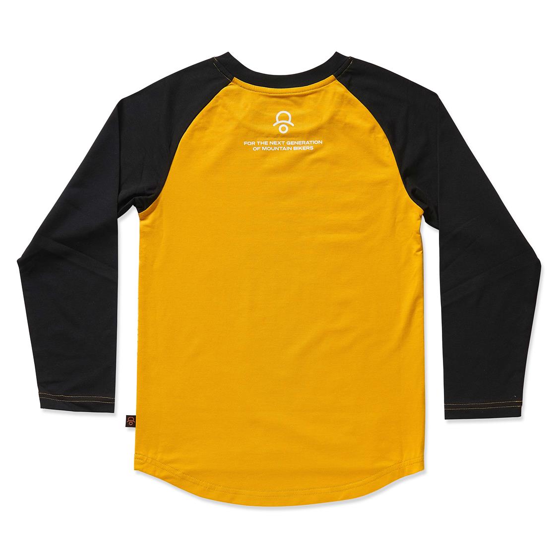 KRS_Windproof Kids MTB Jersey_Lion_back_white