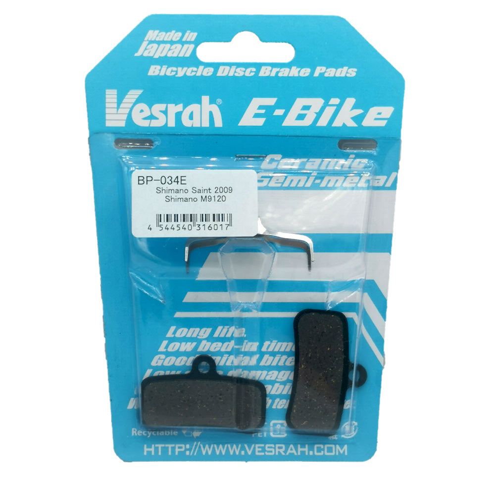 VESRAH Cycle Brake Pad - E-Bike BP-034E