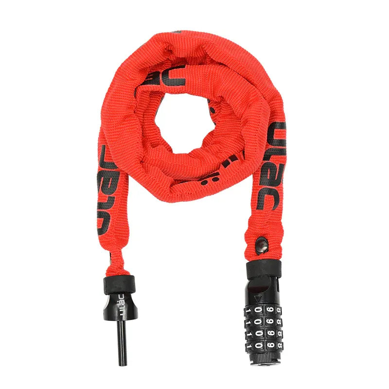 ULAC Lock 52nd Street Chain Hardened Steel Combo 4mm x 120cm