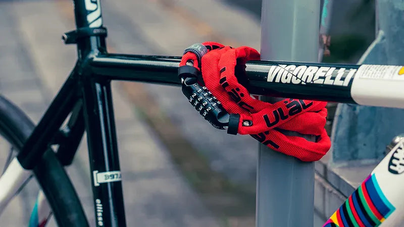 ULAC Lock 52nd Street Chain Hardened Steel Combo 4mm x 120cm