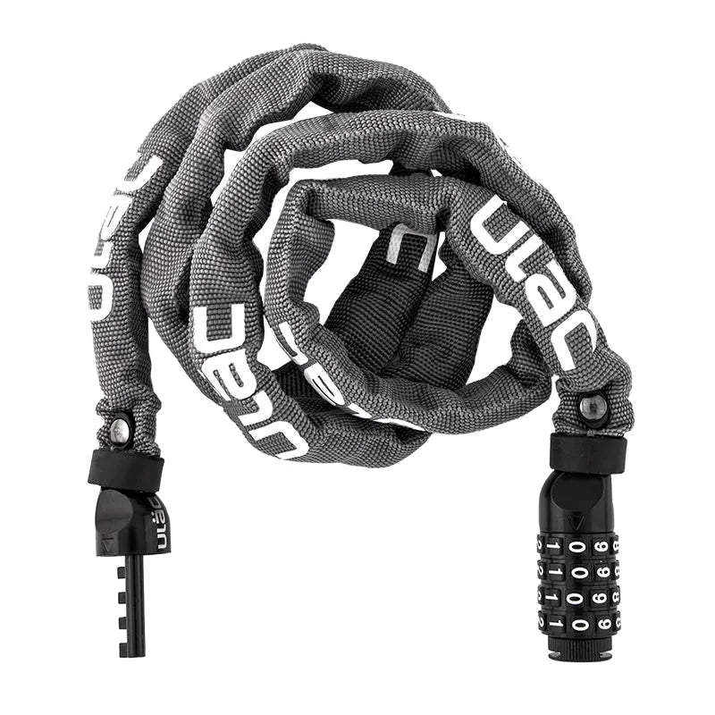 ULAC Lock 52nd Street Chain Hardened Steel Combo 4mm x 120cm