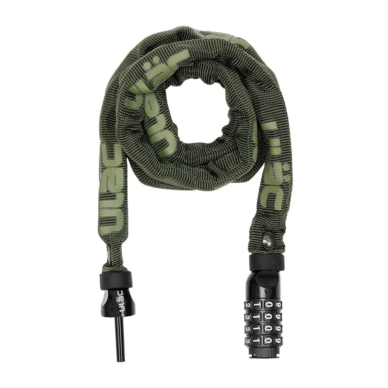 ULAC Lock 52nd Street Chain Hardened Steel Combo 4mm x 120cm