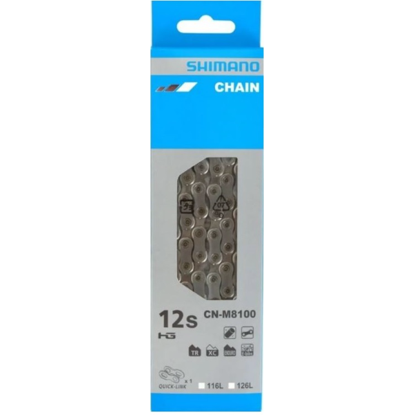 Shimano CN-M8100 Chain 12-Speed XT W/ Quick Link