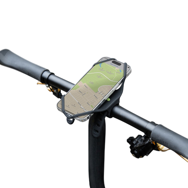 Bike Tie Pro 4 Max Smartphone Holder Dual Strap T-Bar Black