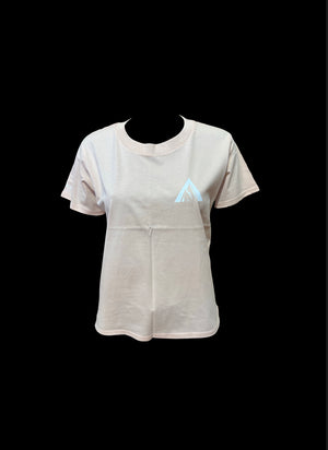 TGC Women's Sleeve Logo Shirt Pale Pink