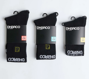 DHaRCO Crew Socks Black