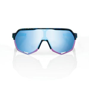 100% S2 Black Holographic / Hyper Blue Glasses