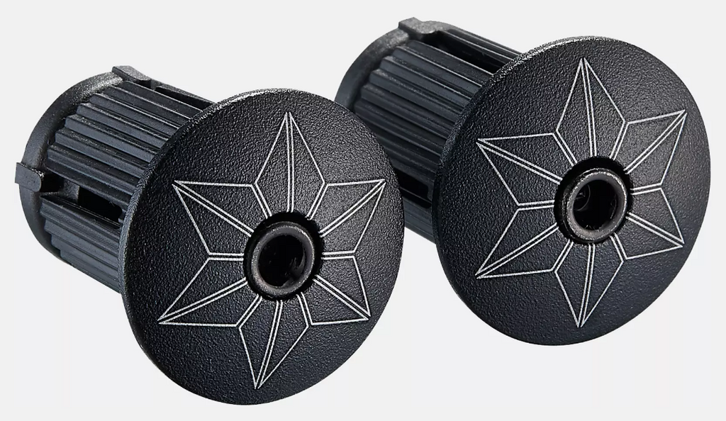Supacaz Super Sticky Kush Tape Classic Black/Ano w/ Plugs