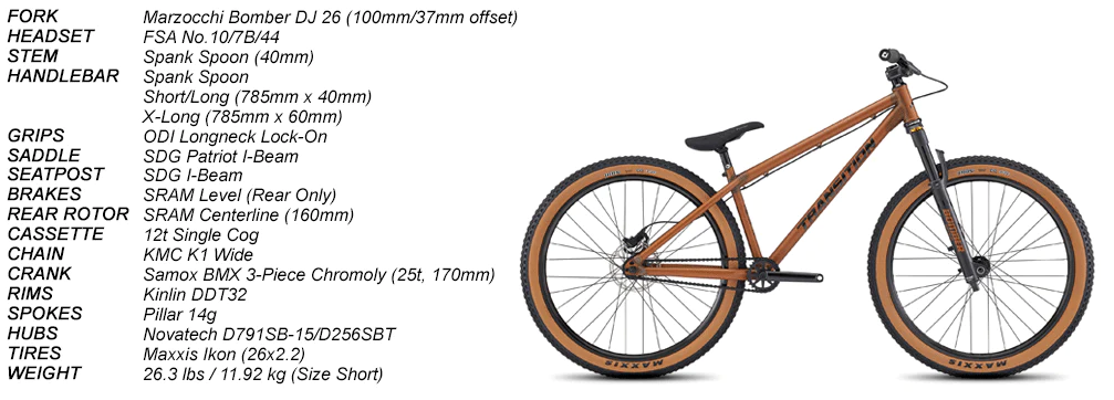 Transition dirt jumper deals