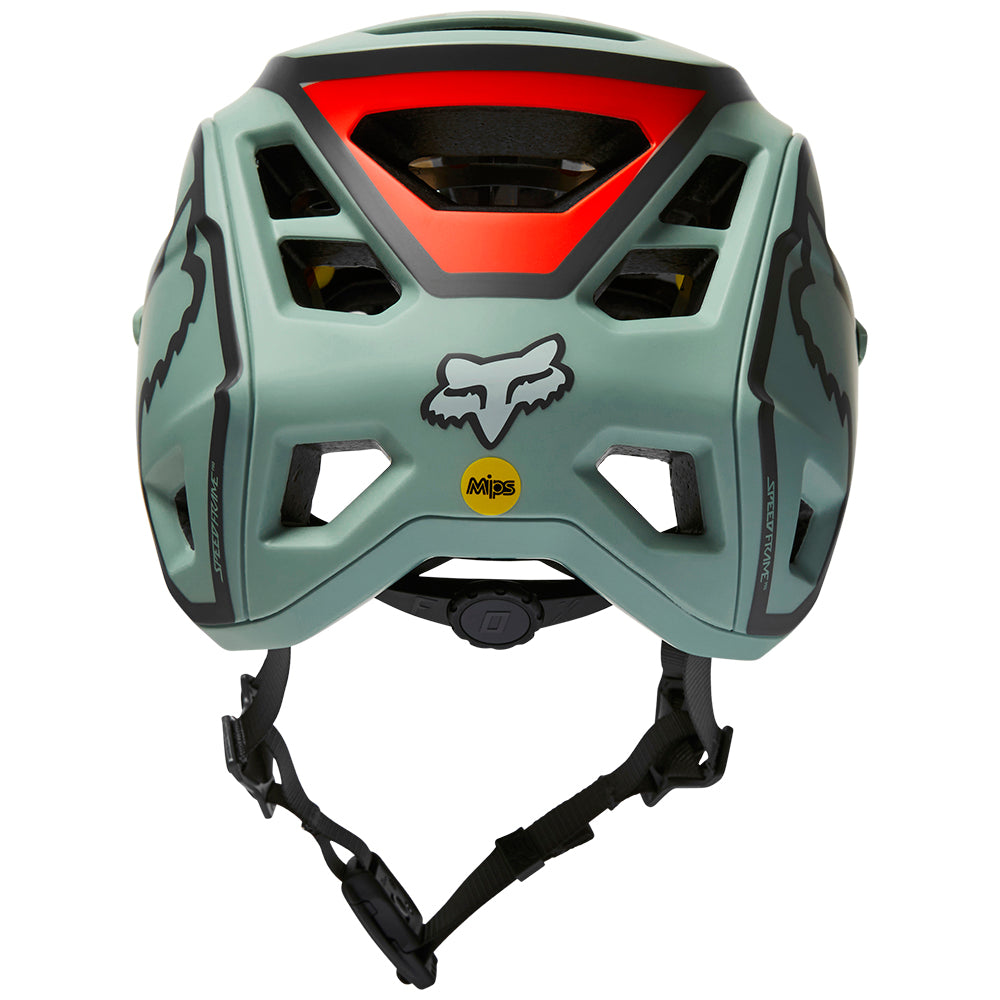 FOX SPEEDFRAME PRO DVIDE HELMET CE MIPS EUCALYPTUS Top Gear Cycles