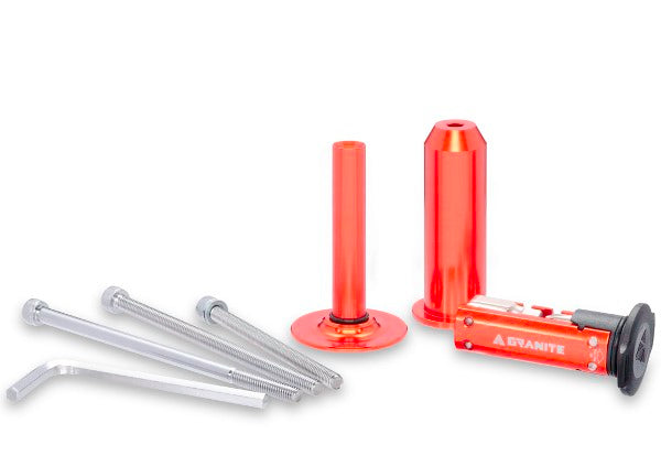 Granite Design Stash Tool Kit with 42mm Bottom Cap for Tapered Steerer Orange