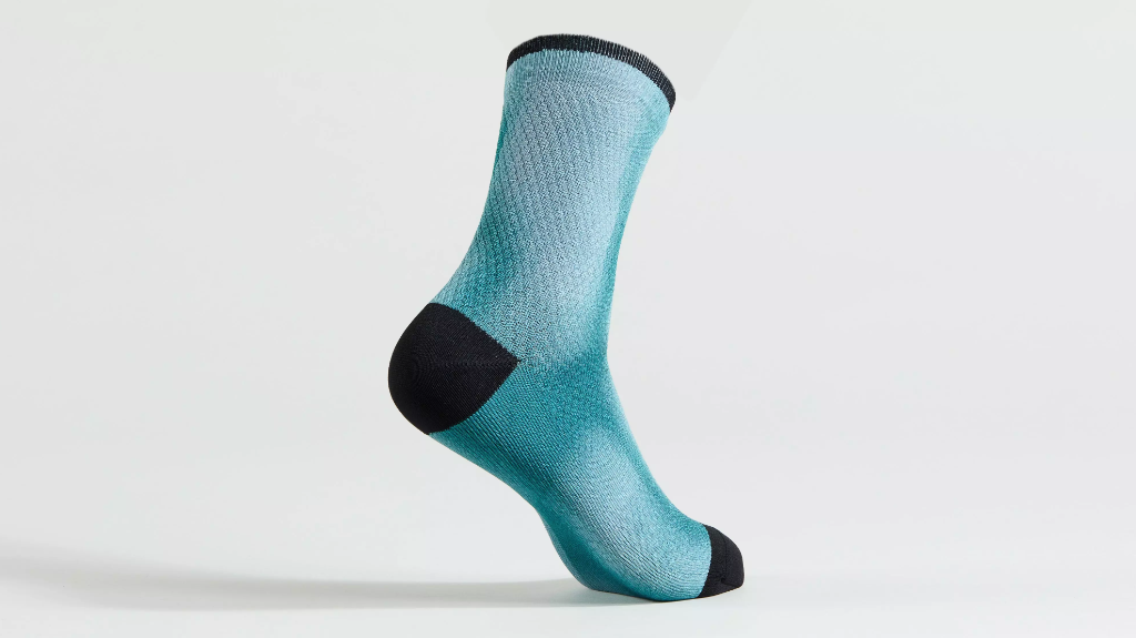 Specialized Soft Air Mid Sock Tropical Teal Distortion