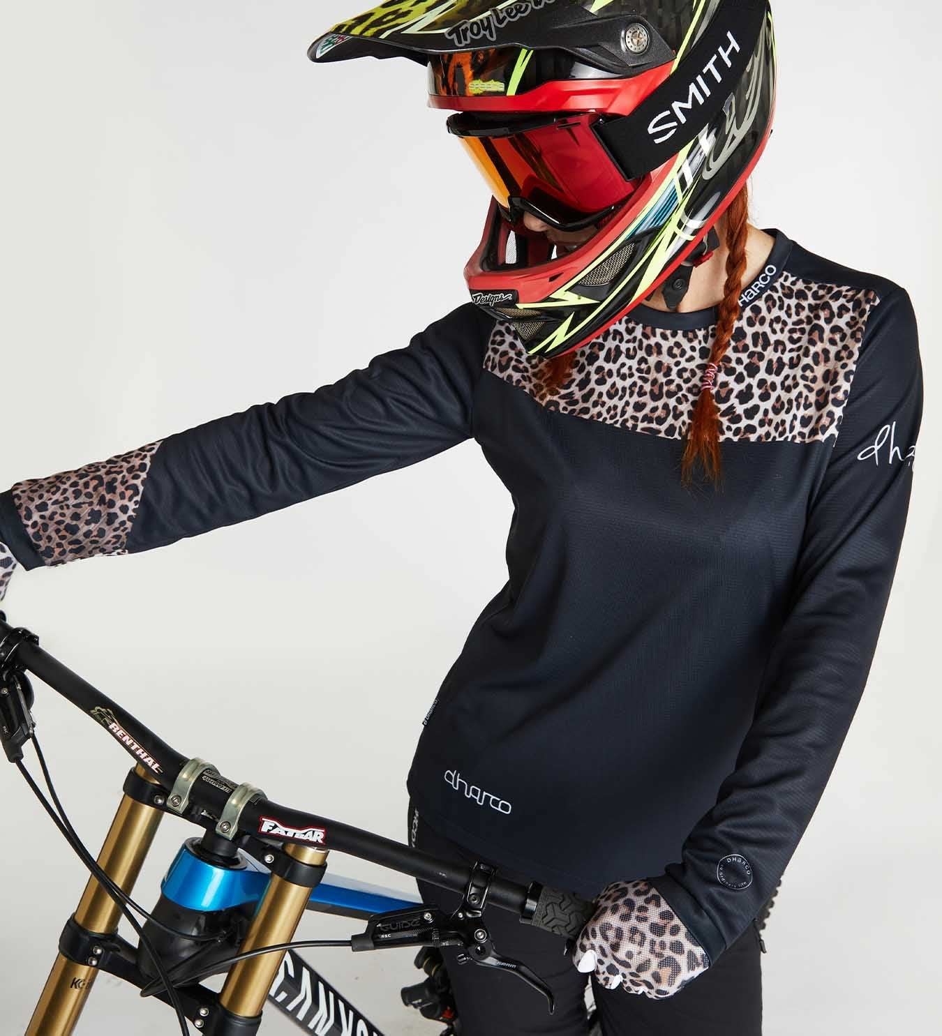DHaRCO Womens Gravity Jersey Leopard