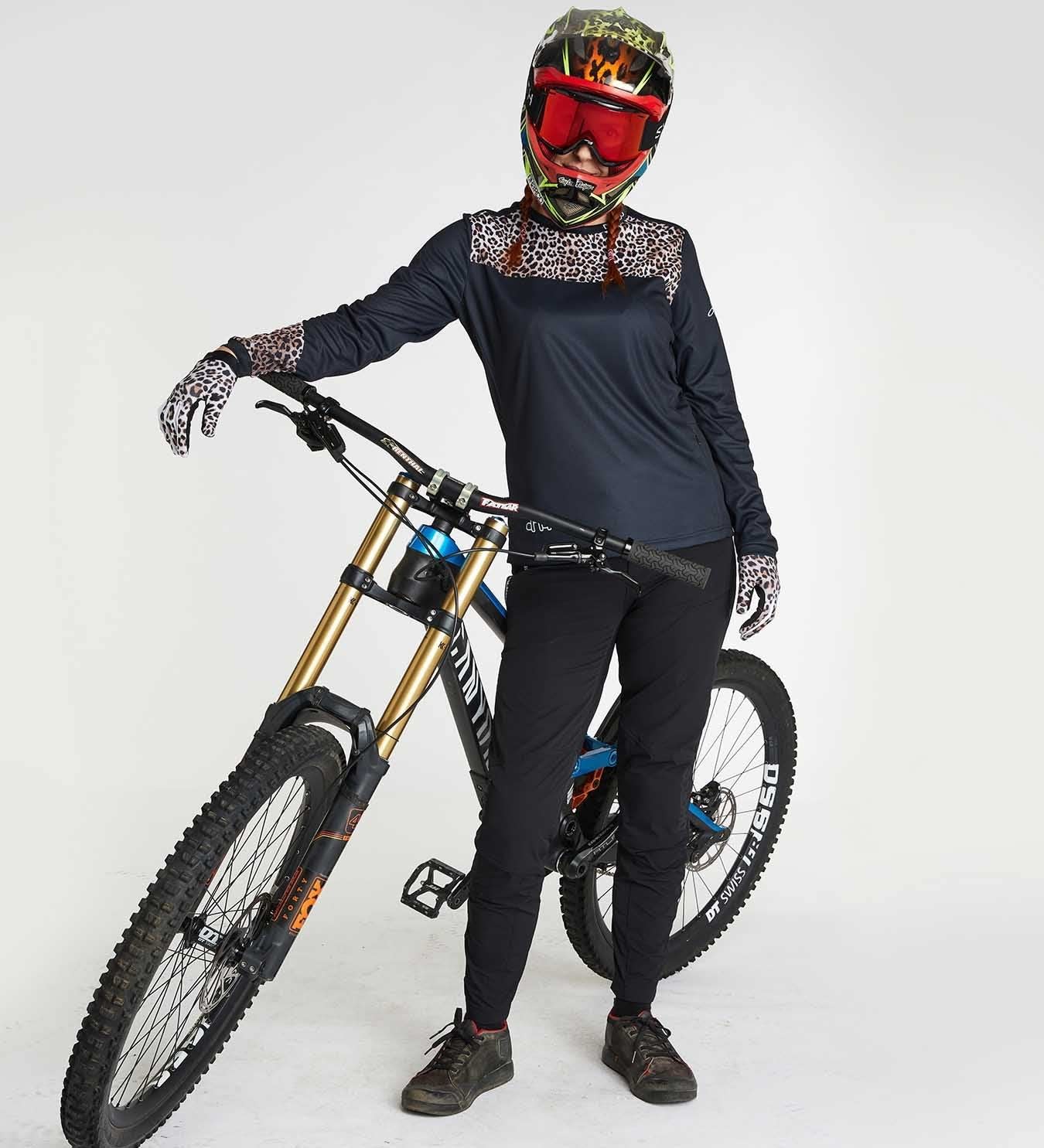 DHaRCO Womens Gravity Jersey Leopard