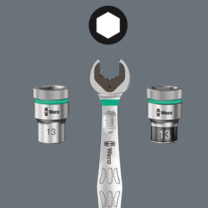 Take it easy tool finder system - with profile and size colour-coding for quick and easy tool selection. Colour-coded system for hexagon drive screws (L-Keys, Zyklop bit sockets), external hex drive screws and nuts (Joker wrenches, Zyklop sockets and