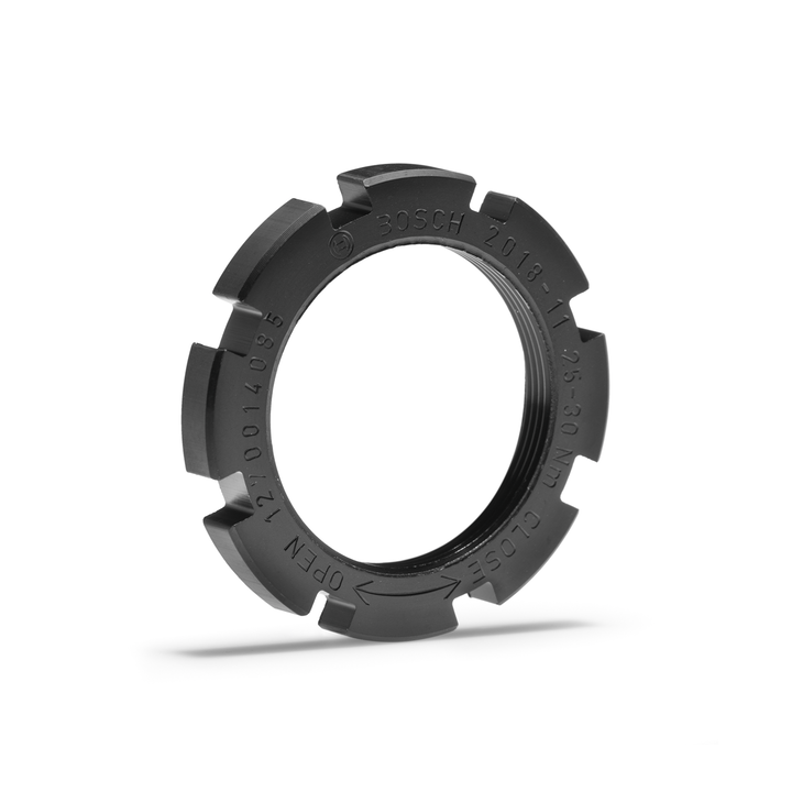 Bosch Lockring, Black, (Gen 4) O-ring also required (1270016119)
