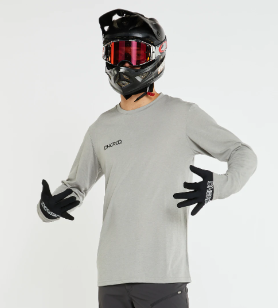 DHaRCO Mens Tech Long Sleeve Tee Space Grey