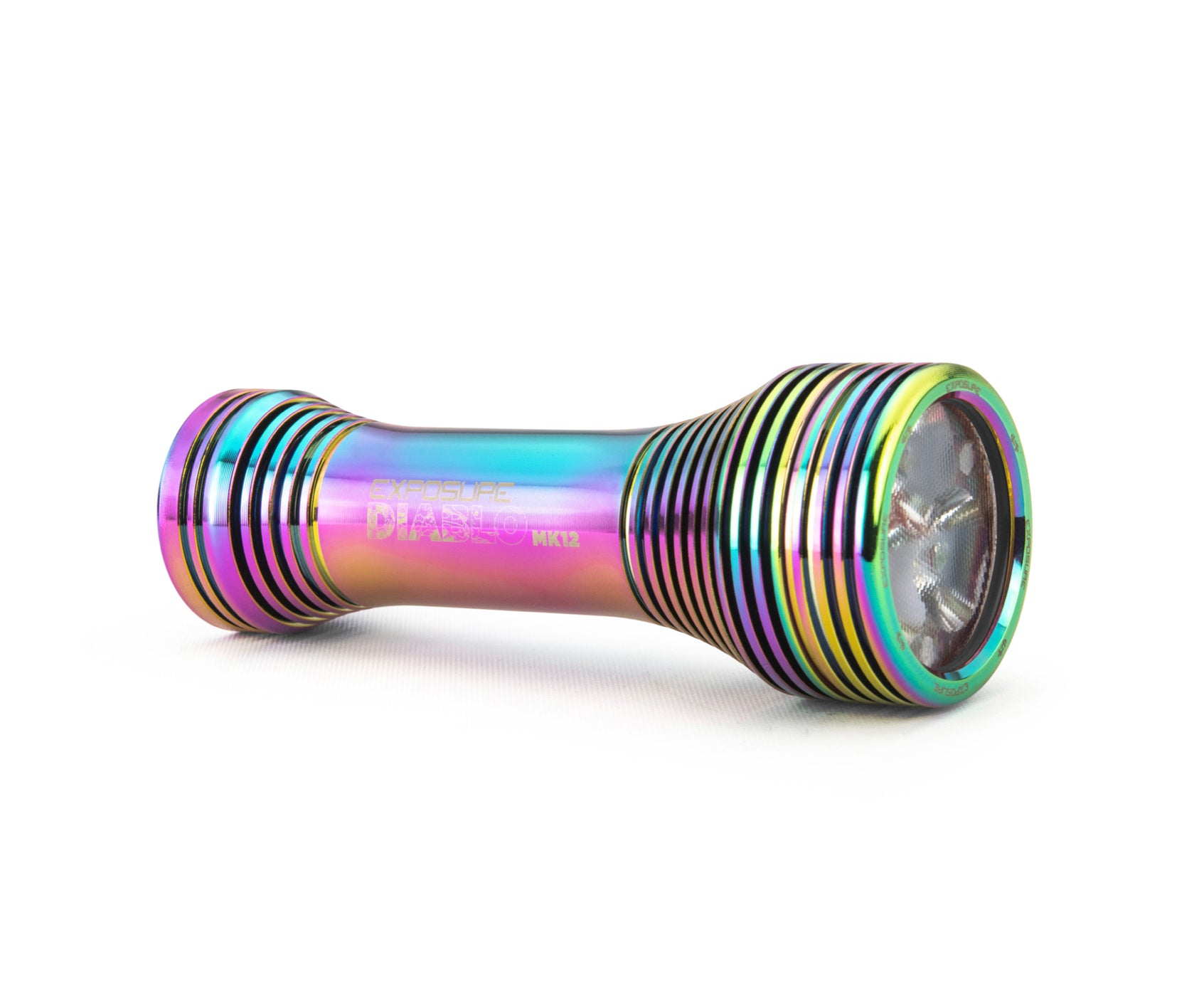 Exposure Lights Diablo Mk12 Oil Slick w/ Helmet & HB Mount w/ Tap Technology.