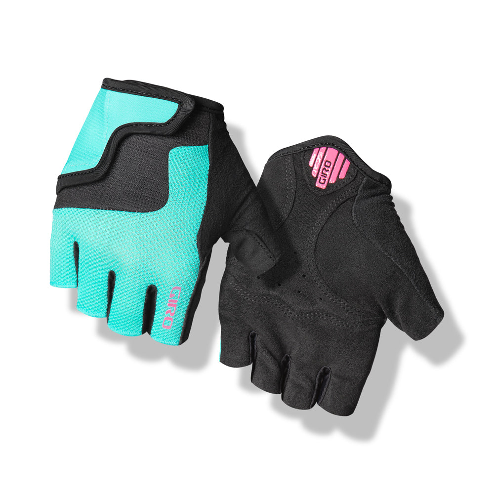 Giro Bravo Jr Youth Glove Screaming Teal/Neon Pink