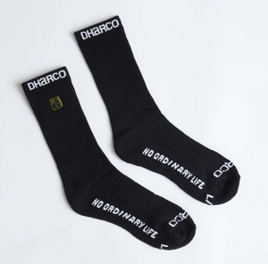 DHaRCO Crew Socks Black